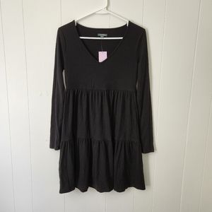 Wild fable knit tiered long sleeve dress